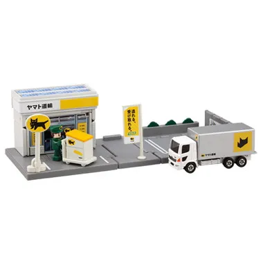 トミカタウン ヤマト運輸営業所（トミカ、配達員、小物付き）