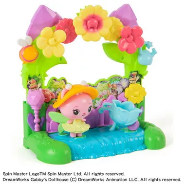 ギャビーのドールハウス　ザ・ムービー　キティ・フェアリーのおにわバルコニーセット