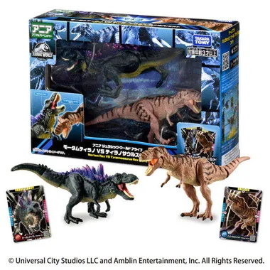 アニア　ジュラシック・ワールド　アライブ　モータムティラノVSティラノサウルス（第二世代）　セット