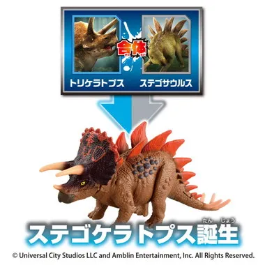 アニア　ジュラシック・ワールド　アライブ　ステゴケラトプス