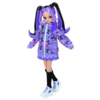クールなクロミ リカちゃん DX　カジュアル＆パープルワンピセット