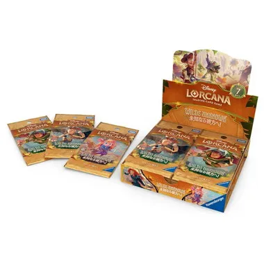 ディズニー・ロルカナ・TCG 日本語版 ブースターパック WILDS UNKNOWN 未知なる彼方へ!