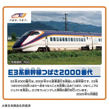 ありがとう！Ｅ３系新幹線つばさ２０００番代リニューアルカラー（連結仕様）