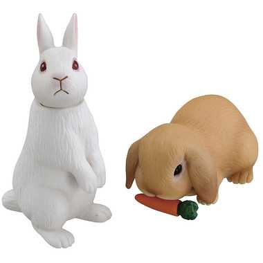 アニア　ＡＳ－３４　ウサギ（日本白色種＆ロップイヤー）