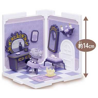 【別倉庫より取り寄せ商品】ポケモン　ポケピースハウス　ドレッシングルーム　ニャスパー＆マホミル
