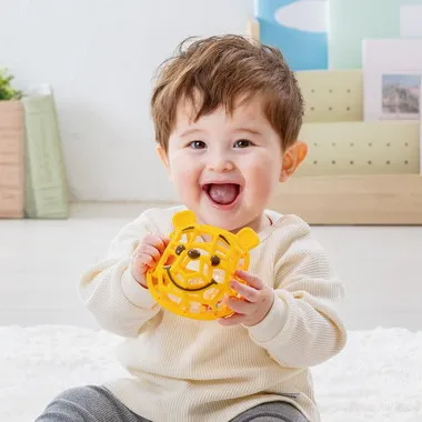 おかおのガラガラころりん　ボール入り くまのプーさん