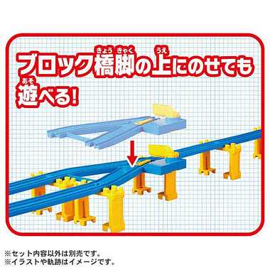 駅とつながる自動Ｙ字ポイントレールキット