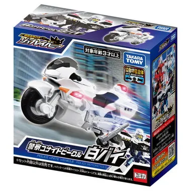 トミカ ジョブレイバー 警察ユナイトビークル 白バイ