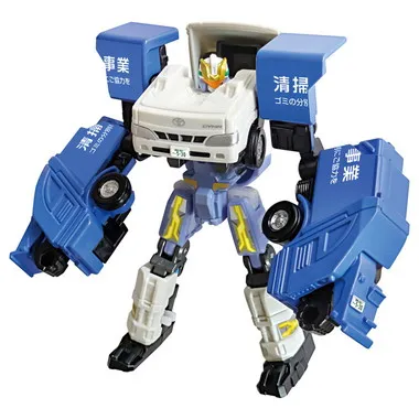 トミカ ジョブレイバー ＴＪＢ０７ クリーンブレイバー トヨタ ダイナ 清掃車