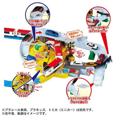 トミカと遊ぼう！ぐるっとカンカン踏切