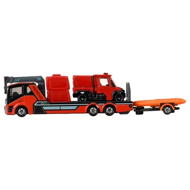 No.132 モリタ 小型オフロード消防車 レッドレディバグ ＆ 搬送車