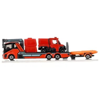 No.132 モリタ 小型オフロード消防車 レッドレディバグ ＆ 搬送車