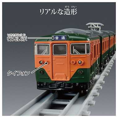 プラレール　リアルクラス　１１３系近郊電車（ＪＲ東日本・湘南色）