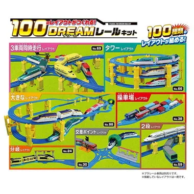 １００のレイアウトがつくれる！ドリームレールキット