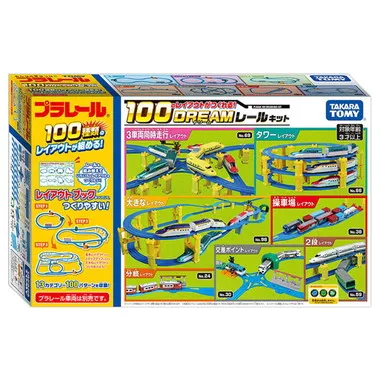 １００のレイアウトがつくれる！ドリームレールキット