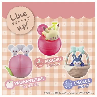 ポケモン　ポケピース　ぴーすふるどーる　～フルーツなひととき～　アソート