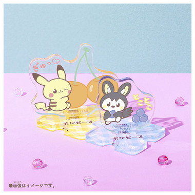 ポケモン　ポケピース　ちょこんとつながるアクリルスタンド　～Colorful Fruits～