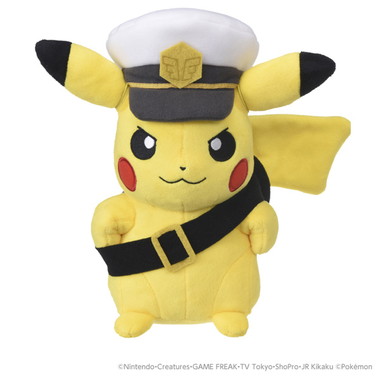 ポケモンぬいぐるみ　キャプテンピカチュウ　ゴーグルver.