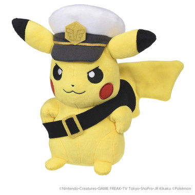 ポケモンぬいぐるみ　キャプテンピカチュウ　ゴーグルver.