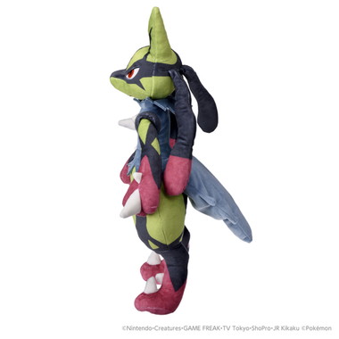 ポケモンぬいぐるみ　黄色いメガルカリオ