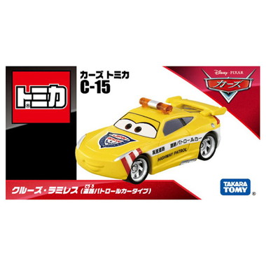 カーズ トミカ　Ｃ－１５　クルーズ・ラミレス（道路パトロールカータイプ）