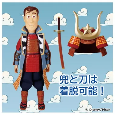 トイ・ストーリー 30周年 リアルサイズトーキングフィギュア ウッディ KABUTO ver.