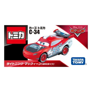 カーズ トミカ　Ｃ－３４　ライトニング・マックィーン（ＧＲＣタイプ）