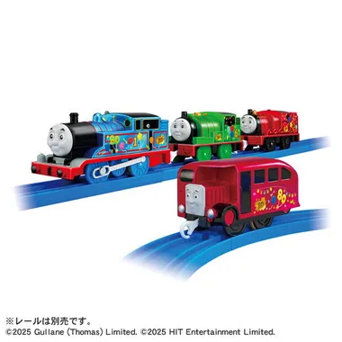 きかんしゃトーマス原作出版８０周年　キラキラのソドー島のにんきものセット