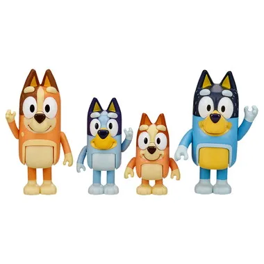 ブルーイ　ブルーイファミリーフィギュアセット