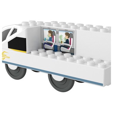 トミカ・プラレールブロック　ホワイトストリーム