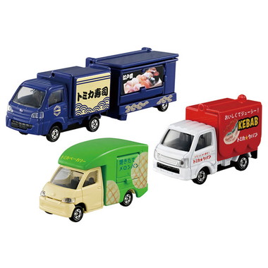 みんなで食べよう！トミカたべもの屋さんセット