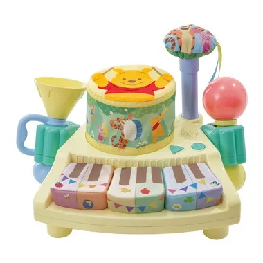 【別倉庫より取り寄せ商品】やわらかズンチャカバンド くまのプーさん