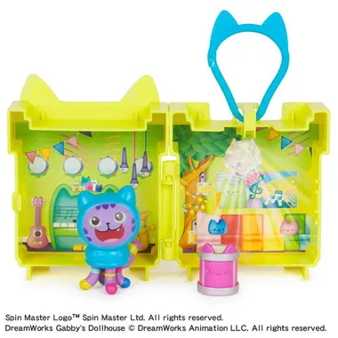ギャビーのドールハウス つながるミニハウス２ ＤＪキャットニップのおへや