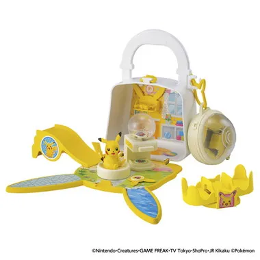 モンコレ　なかよしおへやバッグ　ピカチュウ