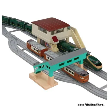 橋上駅舎と跨線橋キット