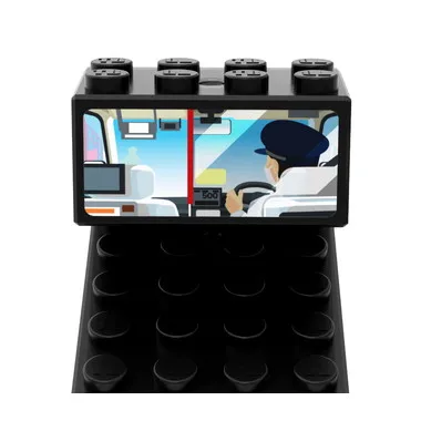 トミカ・プラレールブロック  タクシー