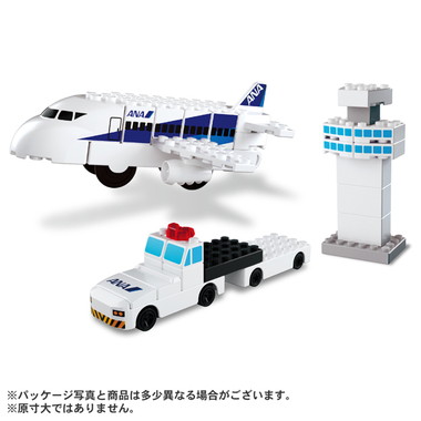 トミカ・プラレールブロック　ANA飛行場セット