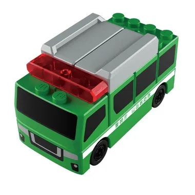 トミカ・プラレールブロック　山岳救助車