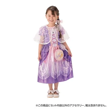 ディズニープリンセス　きらめきファンタジードレス　デラックスセット　ラプンツェル