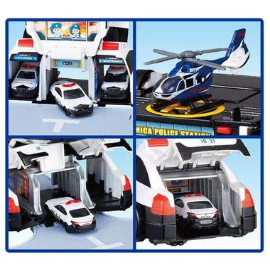 トミカビークルタウン　変形パトロールカー（トミカ付き）