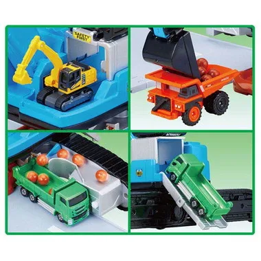 トミカビークルタウン　変形ショベルカー（トミカ付き）