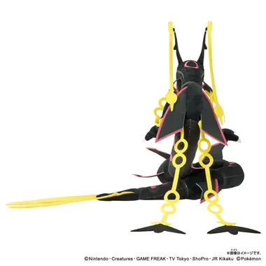 ポケモンぬいぐるみ　黒いメガレックウザ
