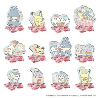 ポケモン　ポケピース　ちょこんとつながるアクリルスタンド　～Diner～