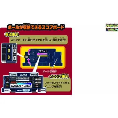 野球盤　3Dエーススタンダード　侍ジャパン　野球日本代表ver.