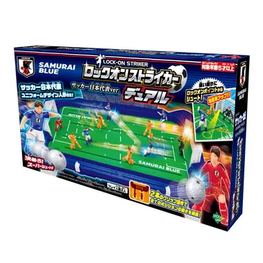 【メーカー取寄】サッカー盤　ロックオンストライカー デュアル サッカー日本代表ver.