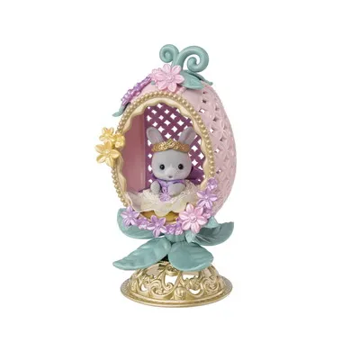 わたウサギのフローラルエッグ