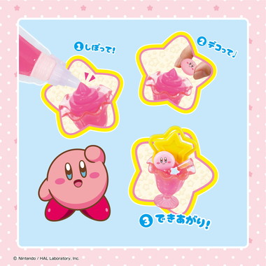 W-172 しぼってハッピー? 星のカービィ ネオンカラースイーツセット