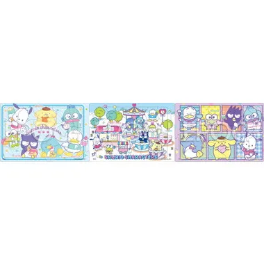 【予約】24-214 ステップパノラマパズル　サンリオボーイズ