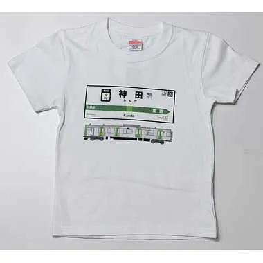 【メーカー取寄】山手線Ｔシャツ 02 神田駅(Ｌ)
