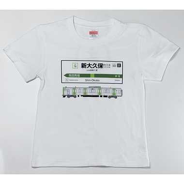 |メーカー品切れ中|【メーカー取寄】山手線Ｔシャツ 16 新大久保駅（Ｍ）